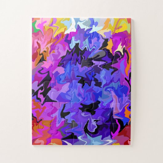 Vele gezichten... legpuzzel (Verticaal)