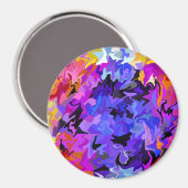 Vele gezichten... magneet (Voorkant / Achterkant)