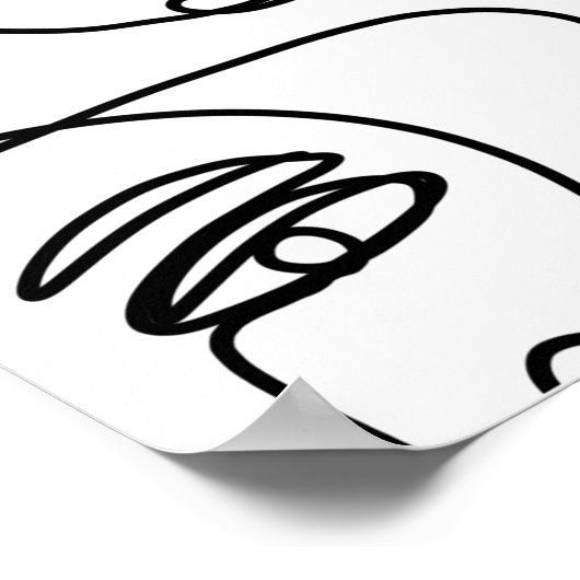 Vele gezichten poster (Hoek)