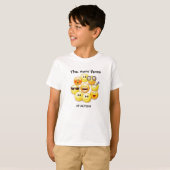 Vele gezichten t-shirt (Voorkant volledig)
