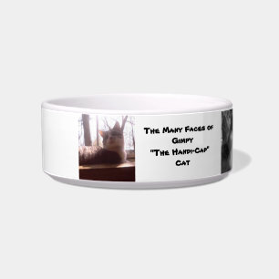 Vele gezichten van kattenvoer/waterBowl Voerbakje