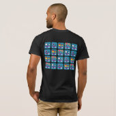 Vele gezichten van Shirt D-Wayne (Achterkant volledig)