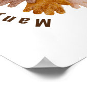 Vele handen maken licht werk geroosterde handen po poster (Hoek)