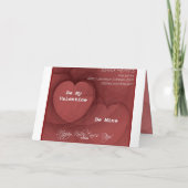 VELE HARTEN FEESTDAGEN KAART (Achterkant)