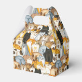 Vele kattenkatten houden van kattenkatten bedankdoosjes (Achterkant)