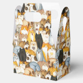 Vele kattenkatten houden van kattenkatten bedankdoosjes (Geopend)