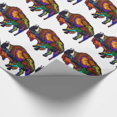 Vele kleuren cadeaupapier (Hoek)