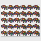 Vele kleuren cadeaupapier (Vlak)