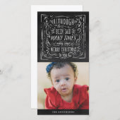 Vele manieren | Vakantiefotokaarten Feestdagenkaart (Voorkant / Achterkant)