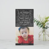 Vele manieren | Vakantiefotokaarten Feestdagenkaart (Staand voorkant)