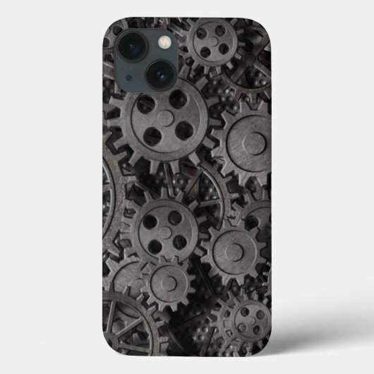 Vele oude roestmetalen tandwielen of machineonderd Case-Mate iPhone case (Achterkant)