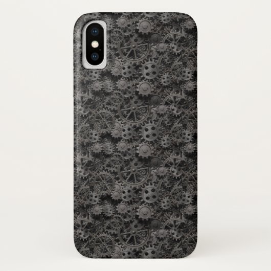 Vele oude roestmetalen tandwielen of machineonderd Case-Mate iPhone case (Achterkant)