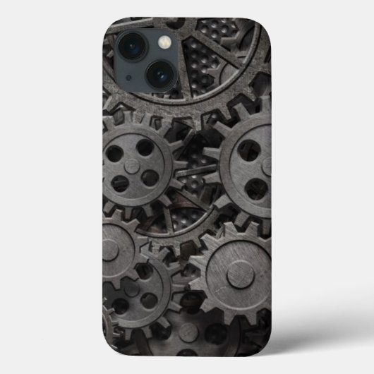 Vele oude roestmetalen tandwielen of machineonderd Case-Mate iPhone case (Achterkant)