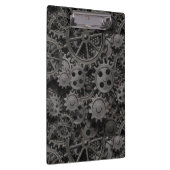 Vele oude roestmetalen tandwielen of machineonderd klembord (Rechts)