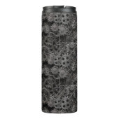 Vele oude roestmetalen tandwielen of machineonderd thermosbeker (Achterkant)