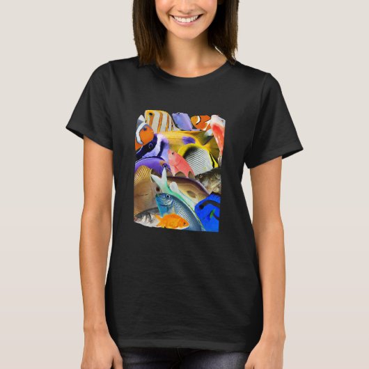 Vele vissoorten t-shirt (Voorkant)