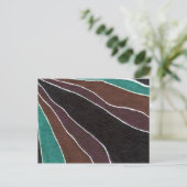 "Vele Wegen" Abstract Briefkaart van het Ontwerp (Staand voorkant)