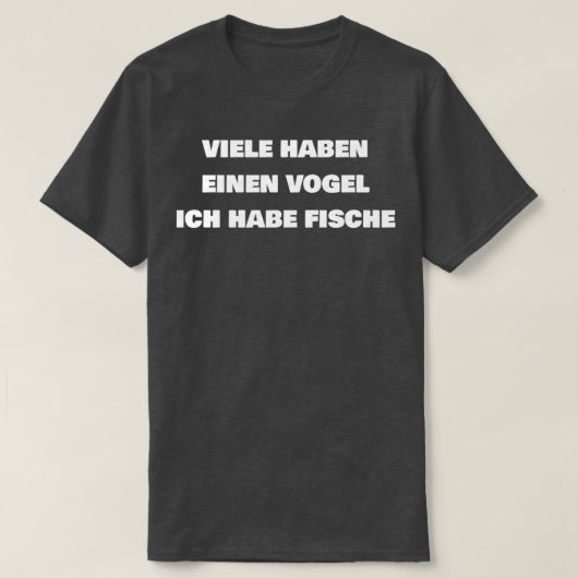 Velen hebben een vogel1 t-shirt (Design voorkant)