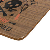 Velen hebben hier gegeten en weinigen zijn gestorv snijplank (Hoek)