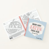 Velen hebben van hier gegeten notitieboek (Binnen)