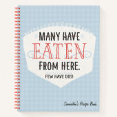 Velen hebben van hier gegeten notitieboek (Voorkant)