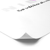 Velen sterven te laat en een paar te vroeg. NIETZS Poster (Hoek)