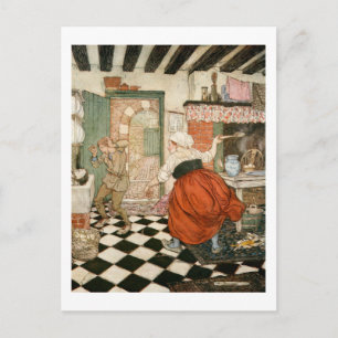 Velen zijn de mishandeling die hij had briefkaart