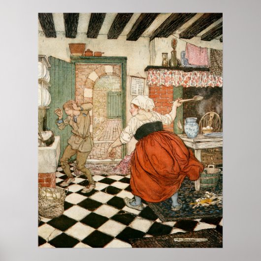 Velen zijn de mishandeling die hij had poster (Voorkant)