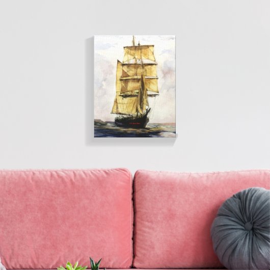 Velero Canvas Afdruk (Insitu (Woonkamer))