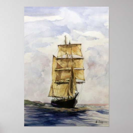 Velero/Veleiro/Sailboat Poster (Voorkant)