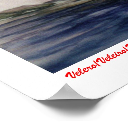 Velero/Veleiro/Sailboot Poster (Hoek)