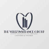 Velez Insurance Group Raamsticker (Vel)