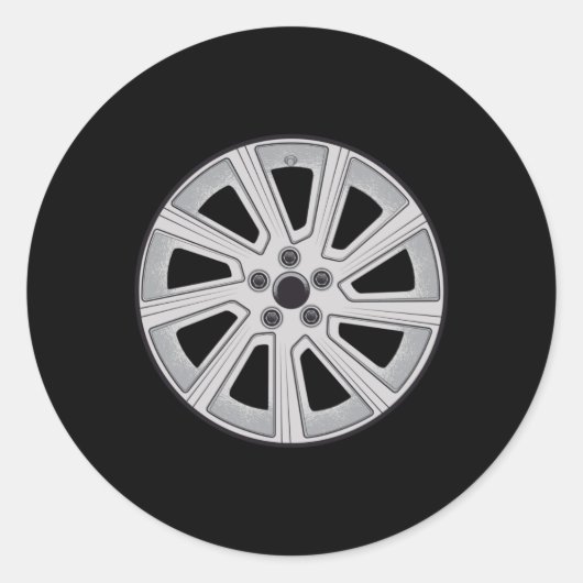 velg ronde sticker (Voorkant)