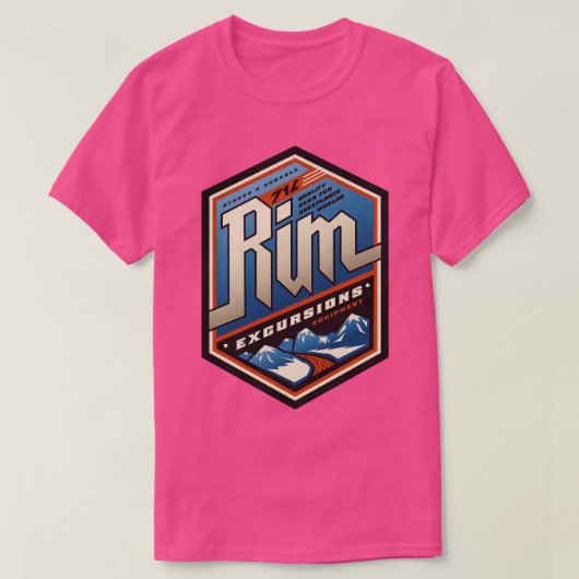Velgen Excursies T-shirt (Design voorkant)
