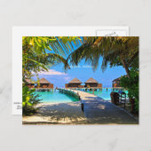 Veligandu, Maldiven Briefkaart (Voorkant / Achterkant)