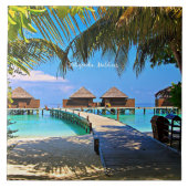 Veligandu, Maldiven Tegeltje (Voorkant)