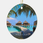 Veligardu Island, Maldiven Keramisch Ornament (Links)
