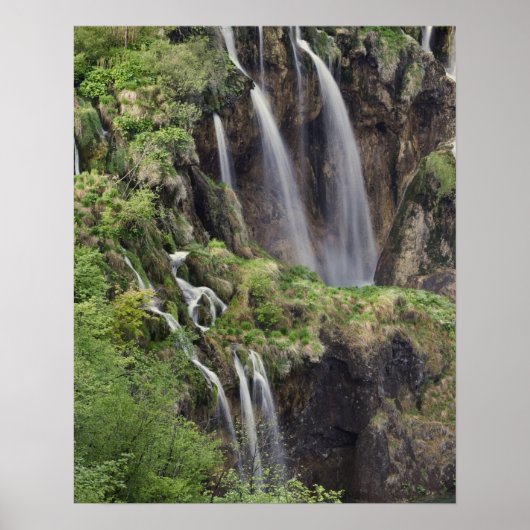 Veliki Slap (Waterfall) Plitvice Lakes National Poster (Voorkant)