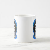 "Velka Teyani" fluisterende wasbeer Trickster Koffiemok (Center)