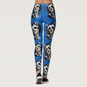 "Velka Teyani" fluisterende wasbeer Trickster Leggings (Achterkant)