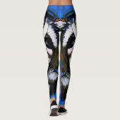 "Velka Teyani" fluisterende wasbeer Trickster Leggings (Achterkant)