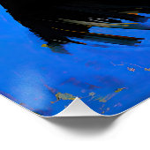 "Velka Teyani" fluisterende wasbeer Trickster Perfect Poster (Hoek)