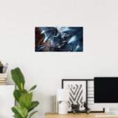 Velkhana Monster Hunter World Iceborne Poster (Thuiskantoor)