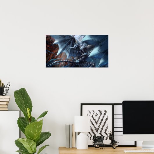 Velkhana Monster Hunter World Iceborne Poster (Thuiskantoor)