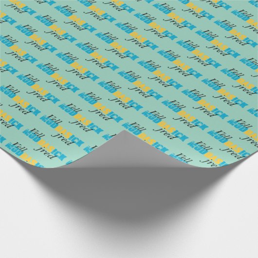 Vell Muddasick Jred verpakkingspapier gecondenseer Cadeaupapier (Hoek)