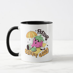 Vellen Berry Goede Positiviteit Retro Design Mok