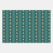  vellen en Blauwgroen papierwikkelset (Voorkant)