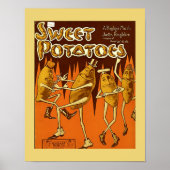 vellen muziek cvr Sweet Potates Ragtime March 1906 Poster (Voorkant)