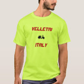 Velletri, Italiaanse scooter T-shirt (Voorkant)
