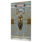 Velley Damask Beautiful Monogram Klembord (Links)